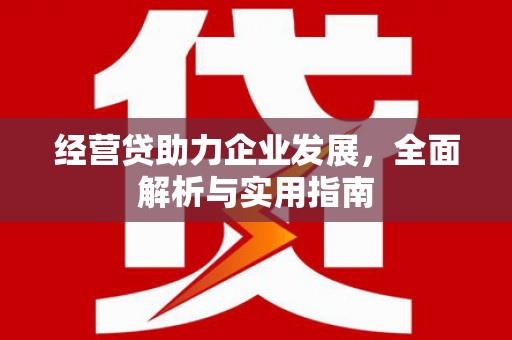 建华经营贷助力企业发展，全面解析与实用指南