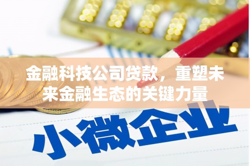 建华金融科技公司贷款，重塑未来金融生态的关键力量