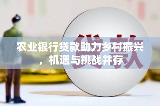 建华农业银行贷款助力乡村振兴，机遇与挑战并存