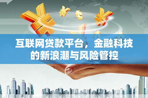 建华互联网贷款平台，金融科技的新浪潮与风险管控