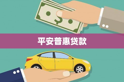 建华平安普惠贷款